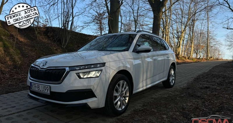 skoda Skoda Kamiq cena 79999 przebieg: 54000, rok produkcji 2020 z Okonek